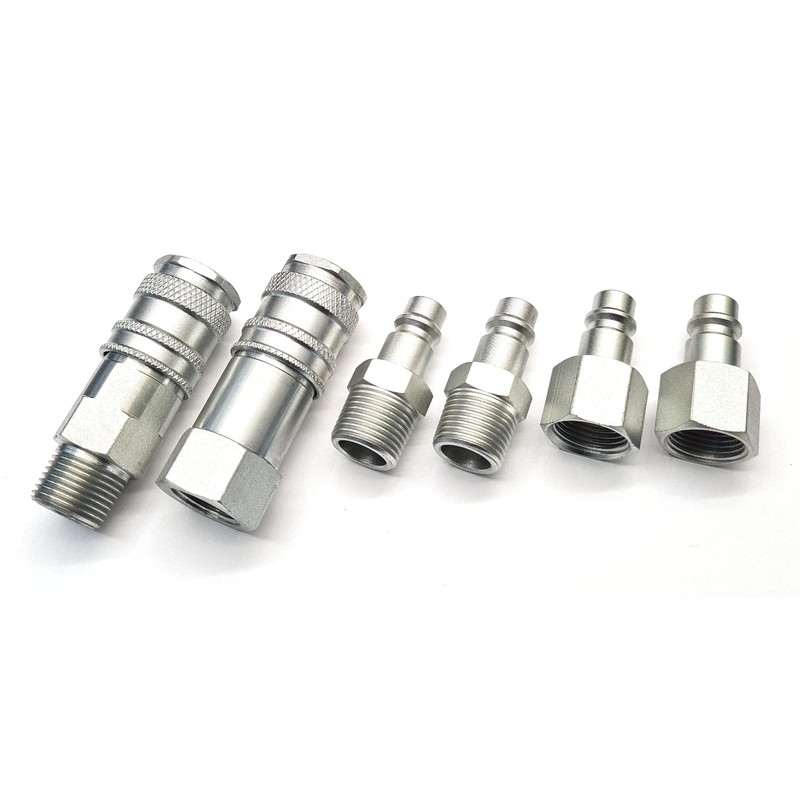 6 x pcs - Quick Release EURO Compressed Air Line