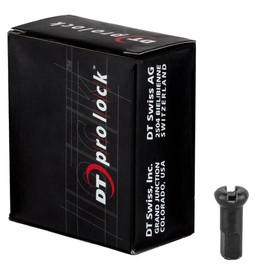 DT Swiss Pro Lock Pro Head 2.0 x 12mm Black Brass Nipple, Box of 100