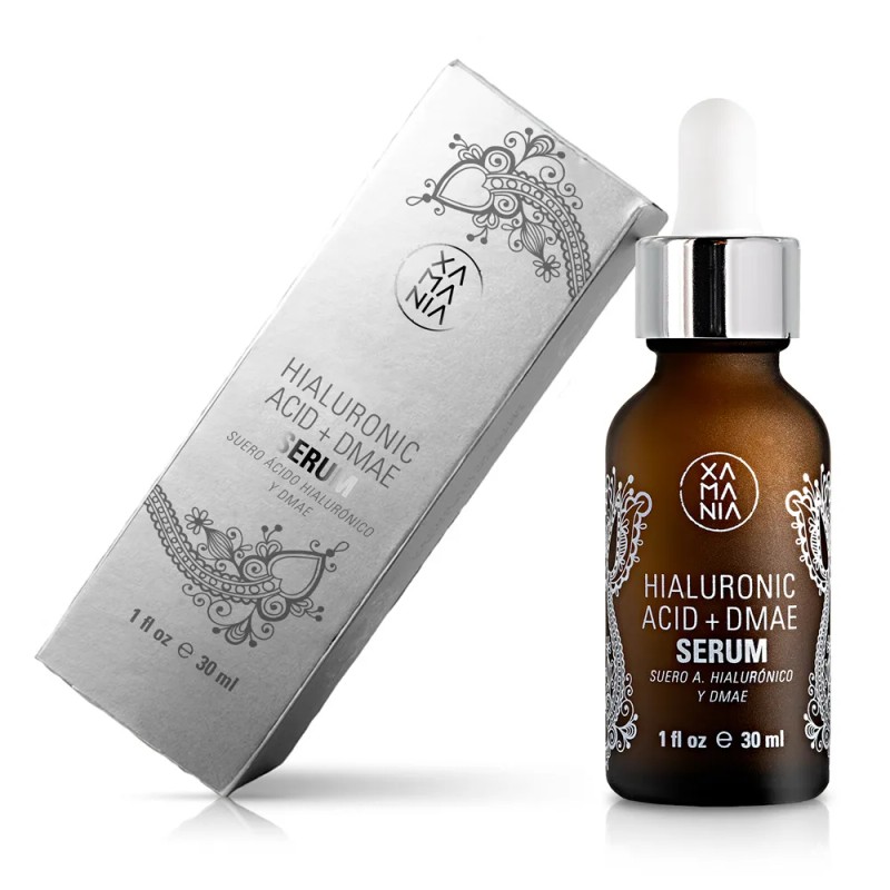 Serum Gel Ácido Hialuronico & Dmae 30ml Xamania Vegan Tipo