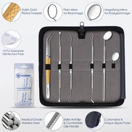 BIZZTREX® All-In-One Teeth Cleaning Plaque Removal Kit for Effective Dental Plaque Removal- Includes, Plaque Remover for Teeth and other Essential Dental Tools for a Thorough Teeth Cleaning Experience
