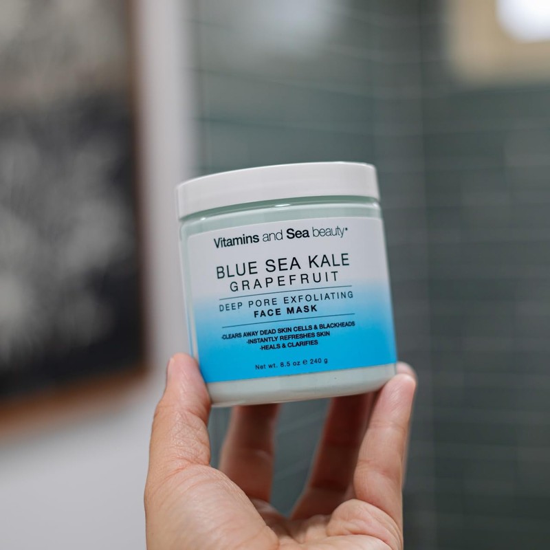 Deep Pore Exfoliating Face Mask with Blue Sea Kale Grapefruit