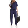 Irevial Women's Tracksuit Short Sleeve/Long Sleeve Cotton Two-Piece Tracksuit Set