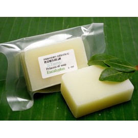 Handmade Soap Antian Princess of Soap "Eucalyptus" A Little Value Set of 3 Pieces 4.8 oz (135 g)