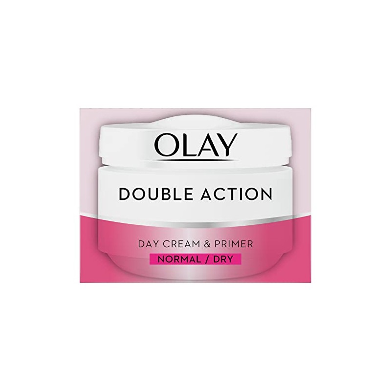 Olay Double Action Moisturiser Day Cream and Primer, 50 ml