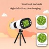 AIXXCUVQ Enhanced Clarity and Precision with Kids Microscope for Young