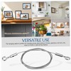 LALAFINA Picture Hanging Wire Kit with Double Hooks and Screws
