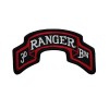 75th Ranger Regiment 3rd Battalion AGSU Color Scroll Iron-On Patch