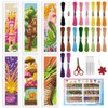 INFUNLY Set of 6 Fairy Tale Elements Cross Stitch Bookmark