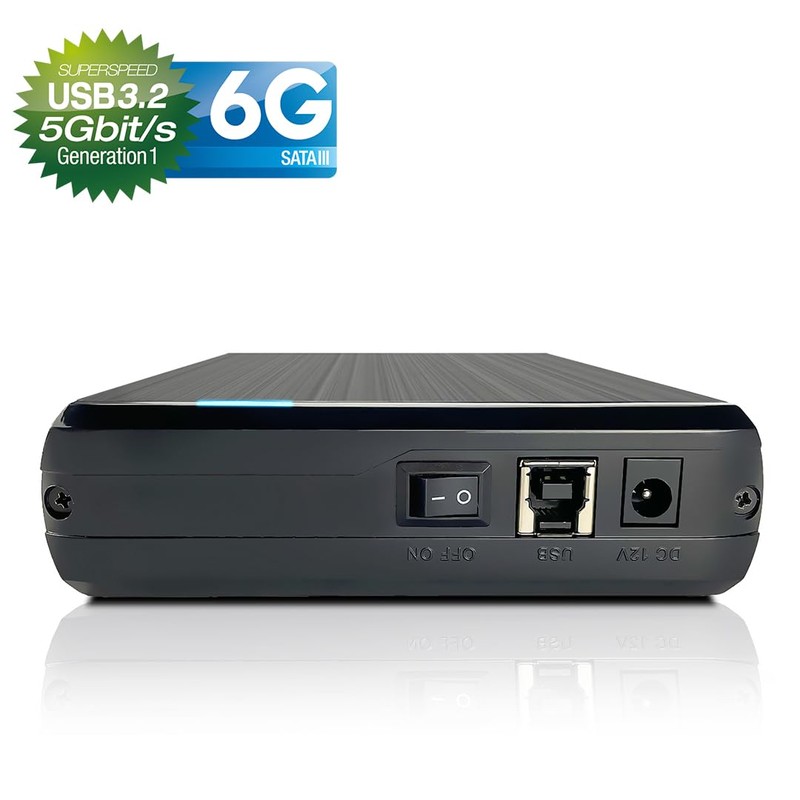 FANTEC DB-G35U3-6G USB3 USB3.2 Gen1 Hard Drive Enclosure for 1x