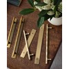 Goo-Ki 2 Pack Cabinet Handles Drawer Pulls with Backplate/Spacer, 7.56"
