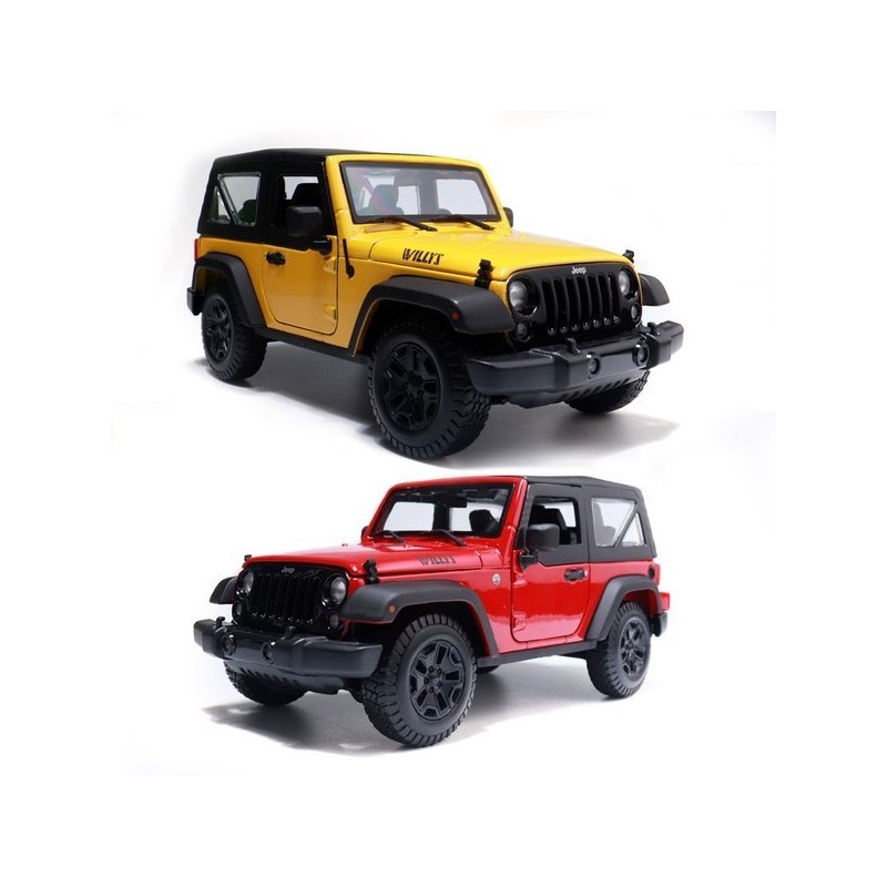 Maisto 1:18 2014 Jeep Wrangler Diecast Model Car Toy JEEP