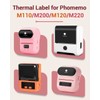 Phomemo Sticker Labels 1.57"x1.18"(40x30mm) 6 Rolls, for M110/M110S/M120/M200/M220 Printer -