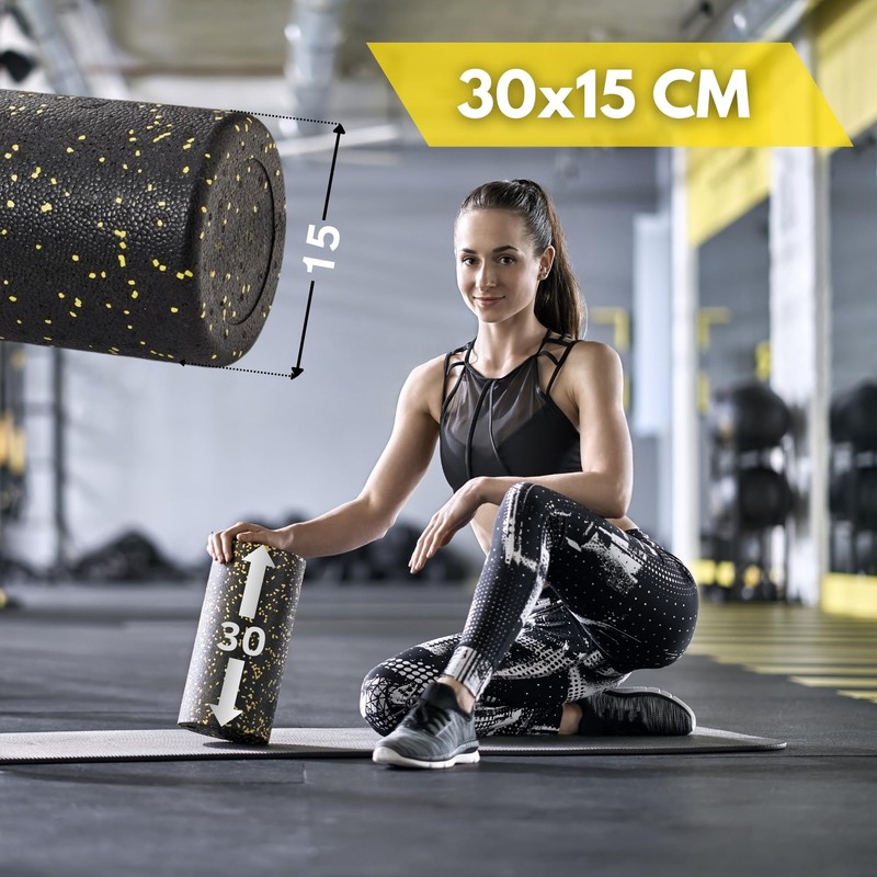 Fascia Roller Foam Soft 30 x 15 cm EPP Massage
