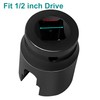 1/2-Inch Drive Multi-Purpose Lineman Socket, Black Cr-Mo Steel