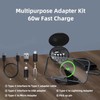 Tek Styz Multi-USB 60W Charging Adapter Cable Kit Compatible with