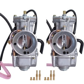 Compatible for 2 X Carburetors for Yamaha Banshee 34MM 34 Mil Larger Carbs PWK - One Pair