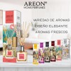 Areon Home Fragrance Luxury Perfume Reed Diffuser + 10 Rattan