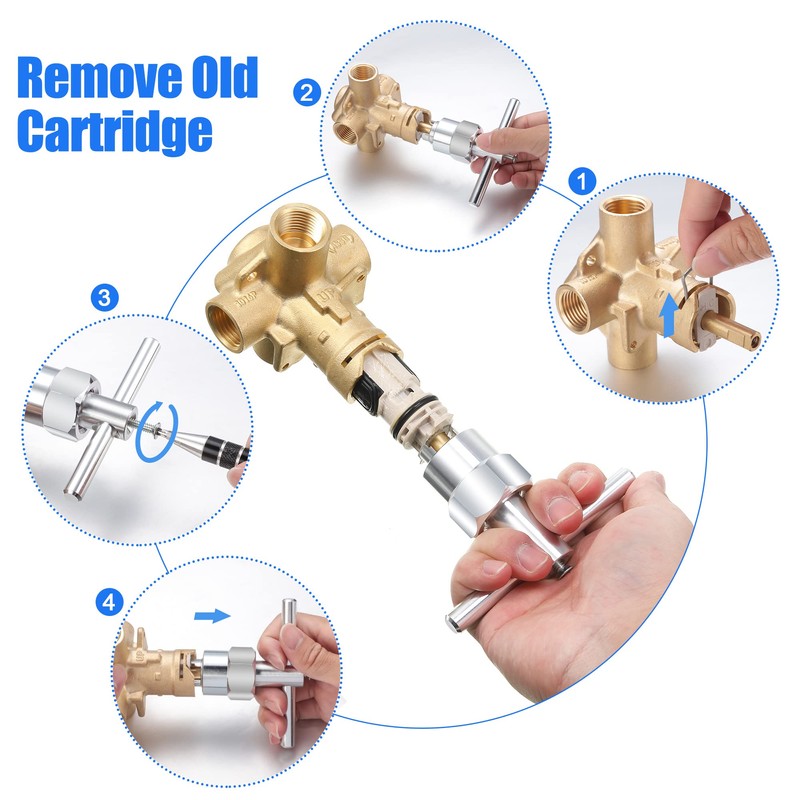 Enhon 1 Pack 1222 Replacement Cartridge Compatible with Moen with