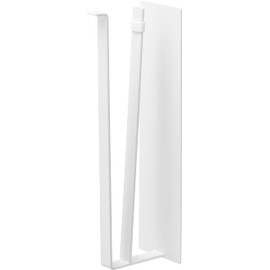 Yamazaki 10268 Tower 10268 Magnetic Kitchen Paper Holder, Vertical Type, White, W 2.4 x D 3.7 x H 9.6 inches (6 x 9.3 x 24.5 cm), Tower with One Hand Cut