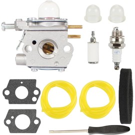 WS2200 Carburetor for Craftsman WC2200 WS210 CMXGTAMD25CC CMXGTAMD25SC 41AD25CC793 WC210 41AD25SC793 25cc 27cc String Trimmer Weed Eater (Ruixing OEM Part)