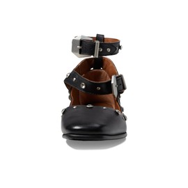 Free People Womens Mystic Diamante Flat Black EU 36 (US Women's 6) M