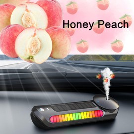 Car Air Freshener-G13 Dedicated Perfume Refill, 50ml Honey Peach with 2 cotton wicks,Can be Used for 3~6 Months, Car Scents Air Freshener, Strong Car Perfume with Odour Eliminating Technology