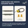 Elgin Rumble auriculares con cable para protección auditiva con micrófono,