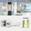 RAZCC Door Lever, Heavy Duty Interior Door Handles for Bathroom