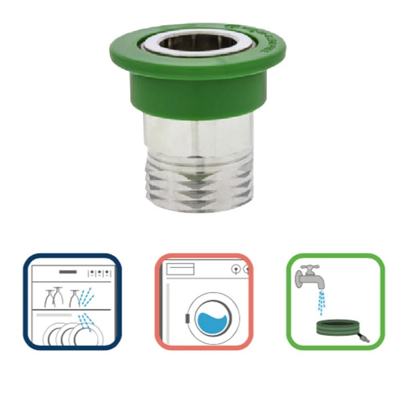 Neoperl Quick Connect Small diameter coupler for Portable Appliances Snap