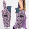jswuffx Yoga Mat Bag Yoga Tote Bag with Large Pocket