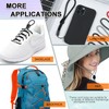12 PCS Plastic Wheeled Cord Locks for Drawstring, Bungee E