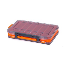 AIMALL 14-Compartment Fishing Tackle Box, Dual-Sided, Lightweight Lure and Hook Organizer, Portable Storage Solution for Anglers