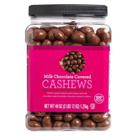 Milk Chocolate Covered Cashews, 44 oz (44 Ounce (1 Pack))