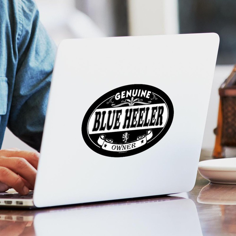 CafePress Blue Heeler Oval Sticker Oval Car Bumper Sticker