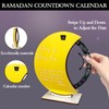 Yskmefun Yskmefun Ramadan Calendar Round, Ramadan Advent Calendar Made of