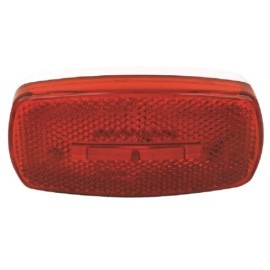 FulTyme RV Model 1107 Pop-up Camper LED Marker Clearance Light With Reflex - Red