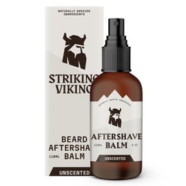 Striking Viking Shaving Cream for Men, Unscented Shaving Cream Mens - Sensitive Skin Shaving Cream That Helps to Moisturize, Protect and Soothe Skin Irritation, 5.3 Fl. Oz