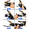GORWARE 100PCS Oscillating Tool Blades Wood Plastic Universal Oscillating Saw