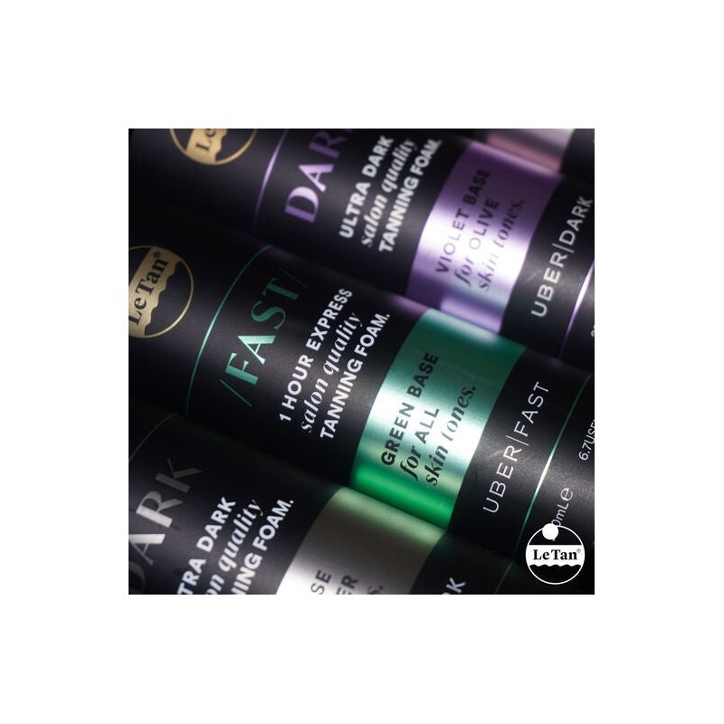 Le Tan Uber Fast Self Tanning Foam Violet Base 200mL