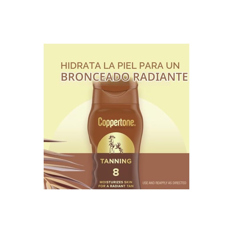 Coppertone Tanning Sunscreen Lotion Spf Broad Spectrum Pack