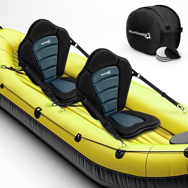 BRANTMAKER Kayak Seats with Back Support, Paddle Board Seat, Universal