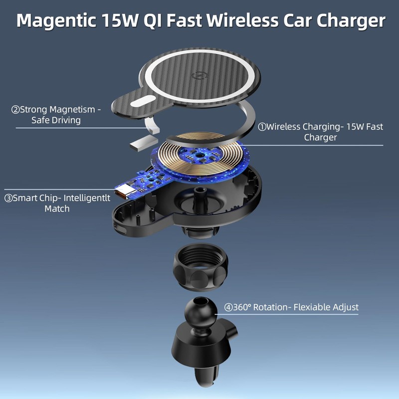 Car Phone Holder for Hyundai Elantra 2021 2022 2023 2024