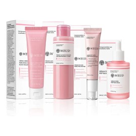 Kit Facial Weud Pdrn Antiedad Firmeza Y Luminosidad 4pzs