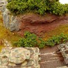 Cayway 3 Pack Static Grass Tuft Miniature Shrubs Bushes Model