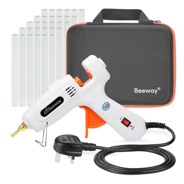 BEEWAY BEEWAY Hot Glue Gun 100W - inc. 30 Pack