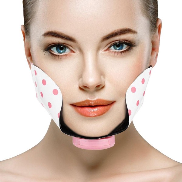 Cheek Slim Mer Belt Electric Adjustable Mini Face Face Lifting Firming Pad Point Massage Patch