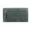 Belli High-Quality Vintage Leather Women's Purse Long Large Purse Wallet