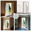 YRH Magnetic Fly Screen Door with Stay Open Buckles -