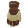 West Chester Deerskin Split-Leather Palm Men's Work Gloves, Thinsulate Lining,
