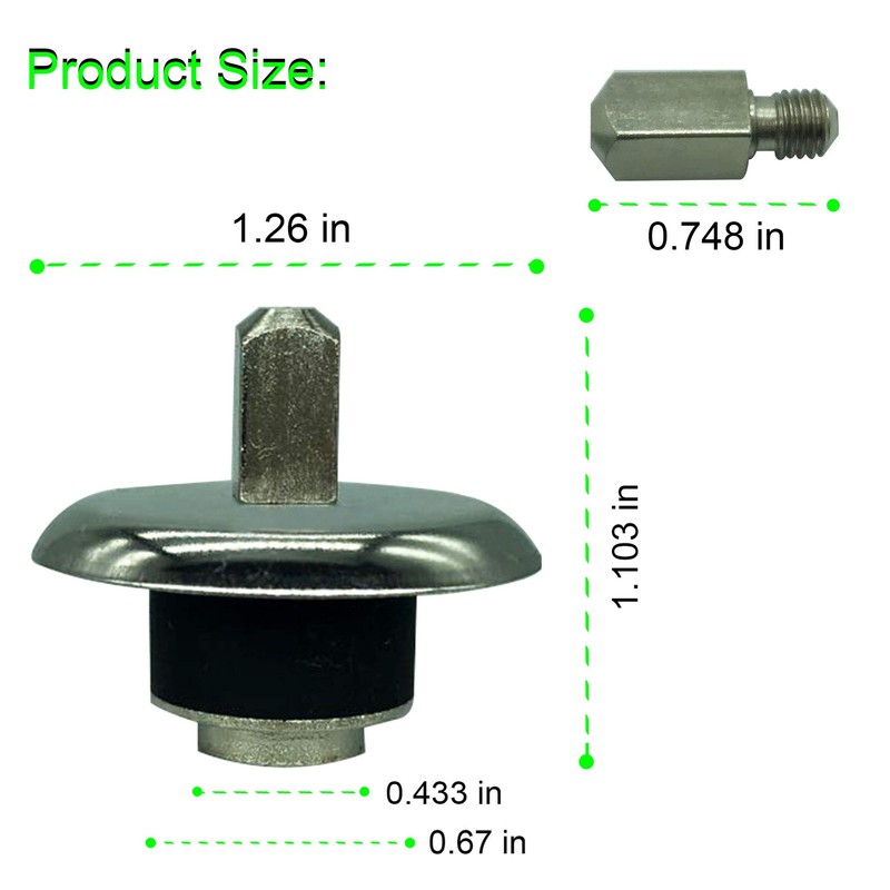 DTAIR Blender Coupling Stud Slinger Pin Kit Replacement for Oster